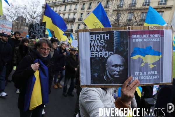 Rassemblement de soutien à l Ukraine