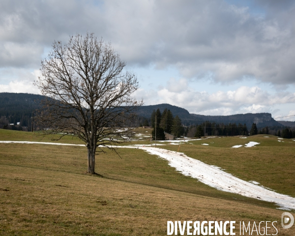 Manque de neige Jura et secheresse hivernale