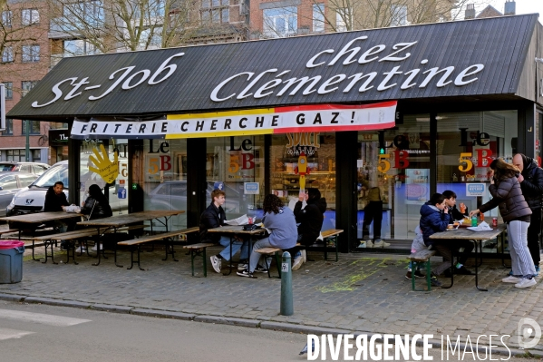 Friterie cherche gaz !