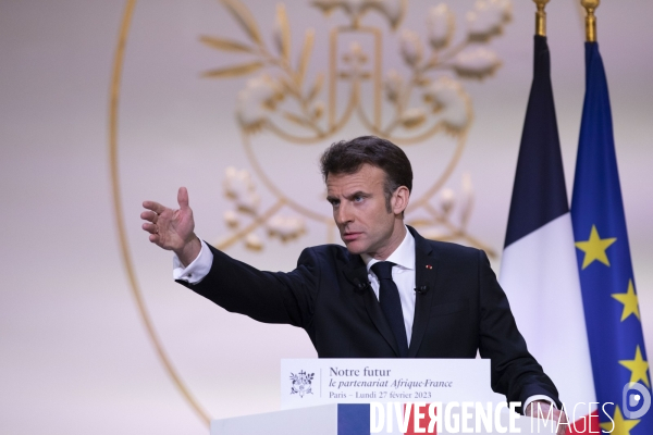 Discours d Emmanuel MACRON avant son voyage en Afrique