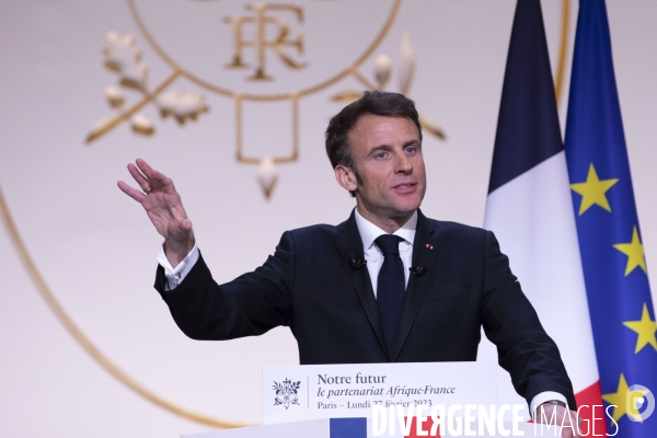 Discours d Emmanuel MACRON avant son voyage en Afrique