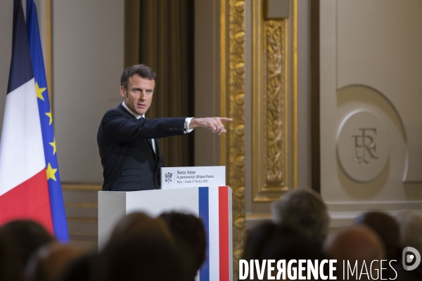 Discours d Emmanuel MACRON avant son voyage en Afrique