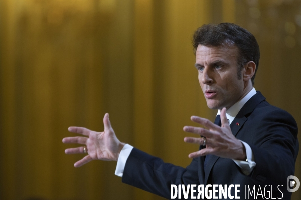 Discours d Emmanuel MACRON avant son voyage en Afrique