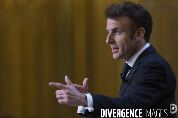 Discours d Emmanuel MACRON avant son voyage en Afrique