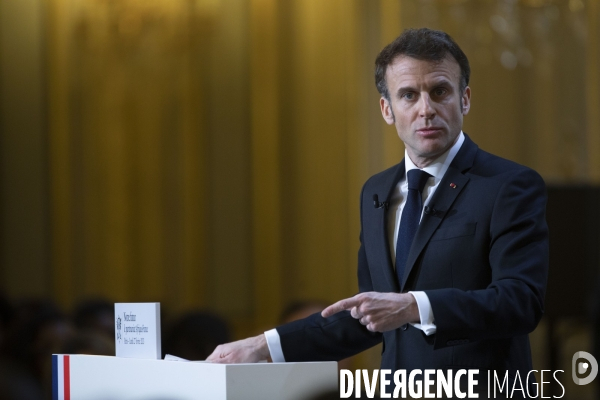 Discours d Emmanuel MACRON avant son voyage en Afrique