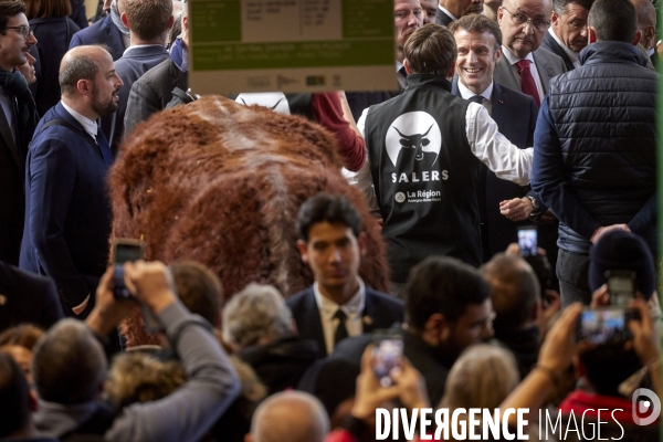 Emmanuel Macron au Salon de l Agriculture 2023