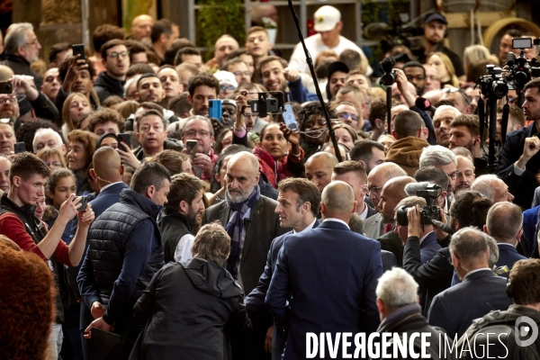 Emmanuel Macron au Salon de l Agriculture 2023