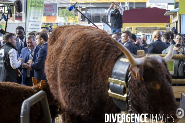 Emmanuel Macron au Salon de l Agriculture