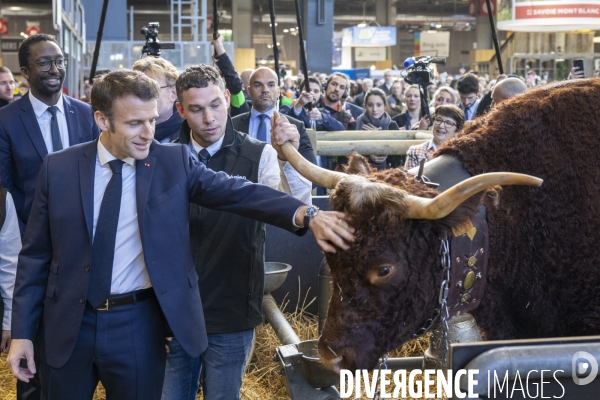 Emmanuel Macron au Salon de l Agriculture