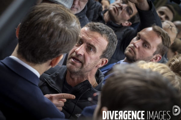 Emmanuel Macron au Salon de l Agriculture