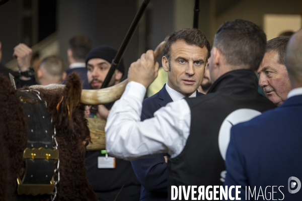 Emmanuel Macron au Salon de l Agriculture