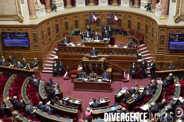 Sénat premier jour reforme des retraites