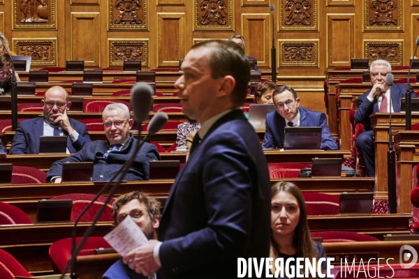 Sénat premier jour reforme des retraites