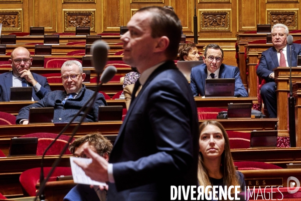 Sénat premier jour reforme des retraites