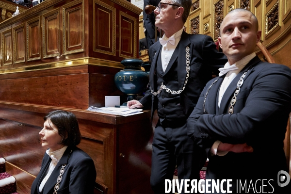 Sénat premier jour reforme des retraites