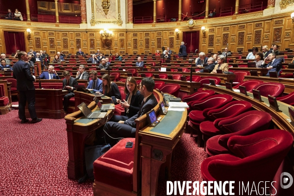 Sénat premier jour reforme des retraites