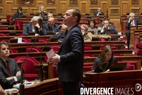 Sénat premier jour reforme des retraites