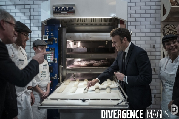 Emmanuel Macron au salon de l agriculture.