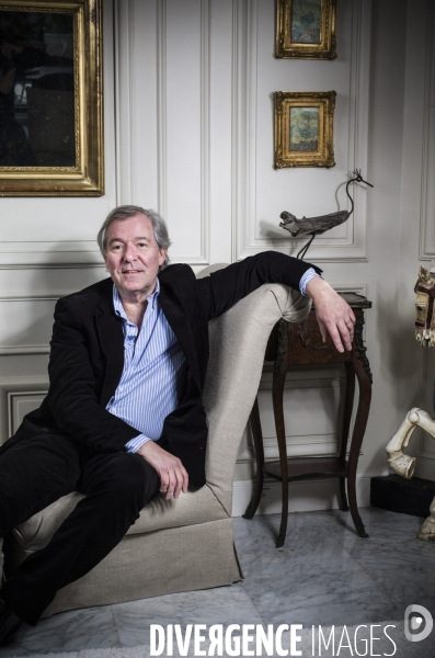 Portrait de jerome garcin, journaliste et ecrivain.