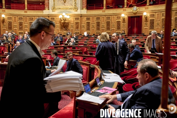 Sénat dimanche 5 mars session reforme des retraites