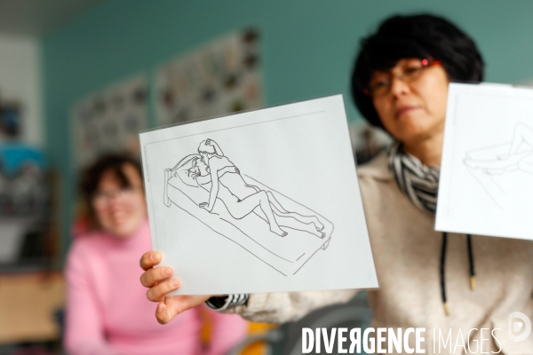 Espace intime au D.A.M.E La Horgne (Dispositif d Accompagnement Médico Educatif)