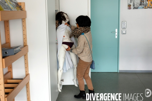 Espace intime au D.A.M.E La Horgne (Dispositif d Accompagnement Médico Educatif)
