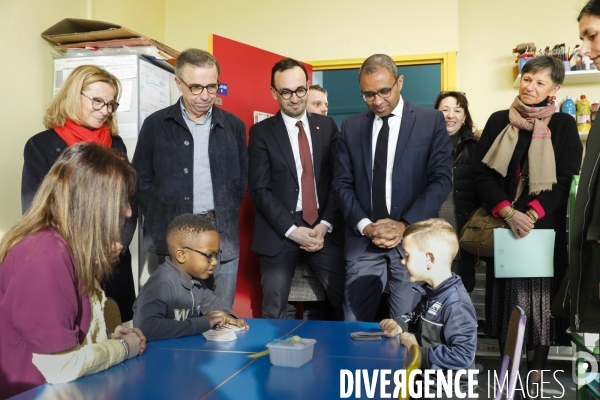 Pap NDIAYE, le Ministre de l éducation Nationale et de la Jeunesse en visite dans l académie de Bordeaux.