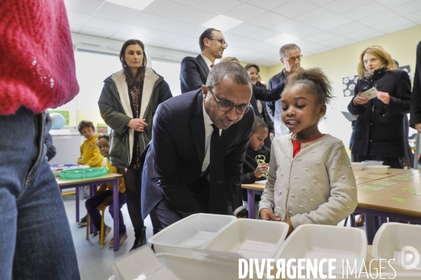 Pap NDIAYE, le Ministre de l éducation Nationale et de la Jeunesse en visite dans l académie de Bordeaux.