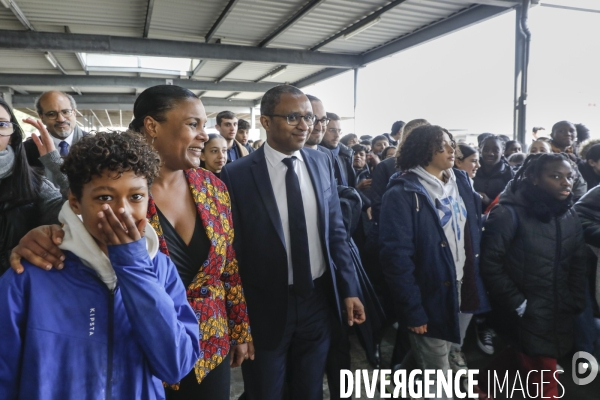 Pap NDIAYE, le Ministre de l éducation Nationale et de la Jeunesse en visite dans l académie de Bordeaux.