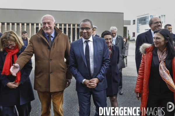 Pap NDIAYE, le Ministre de l éducation Nationale et de la Jeunesse en visite dans l académie de Bordeaux.