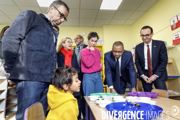 Pap NDIAYE, le Ministre de l éducation Nationale et de la Jeunesse en visite dans l académie de Bordeaux.