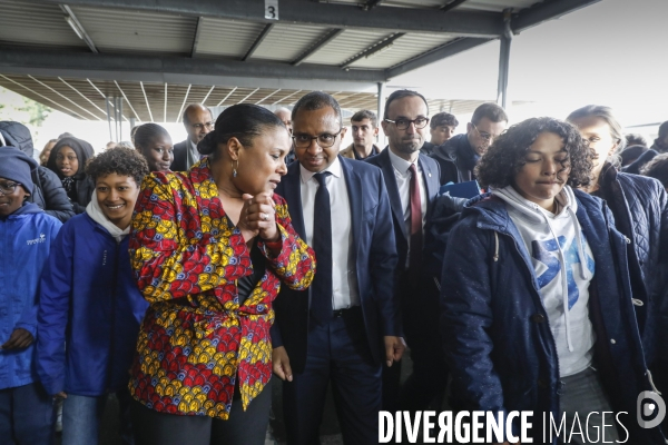 Pap NDIAYE, le Ministre de l éducation Nationale et de la Jeunesse en visite dans l académie de Bordeaux.