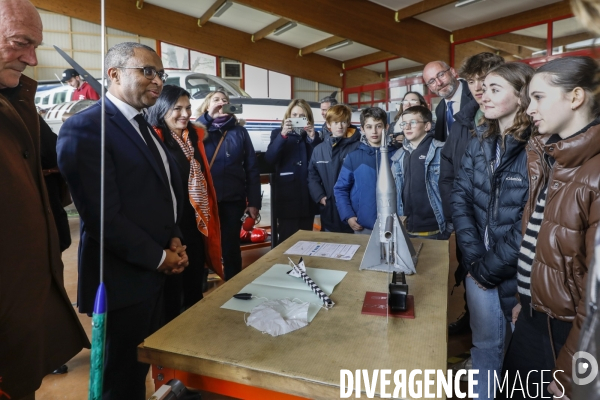 Pap NDIAYE, le Ministre de l éducation Nationale et de la Jeunesse en visite dans l académie de Bordeaux.