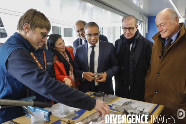 Pap NDIAYE, le Ministre de l éducation Nationale et de la Jeunesse en visite dans l académie de Bordeaux.