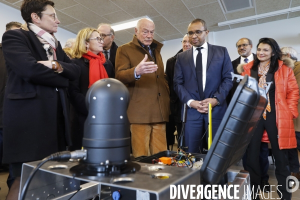 Pap NDIAYE, le Ministre de l éducation Nationale et de la Jeunesse en visite dans l académie de Bordeaux.