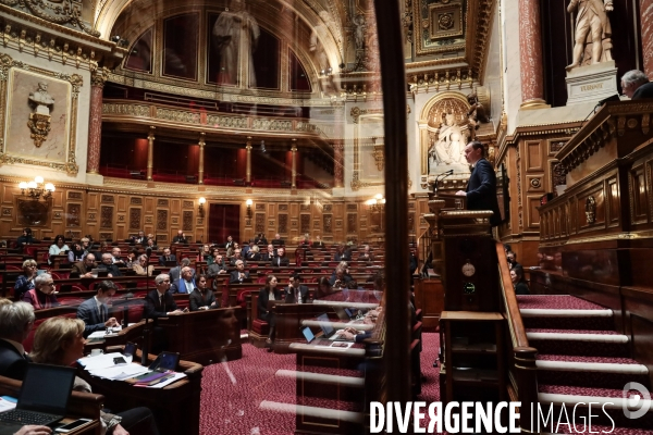 Une journee au senat