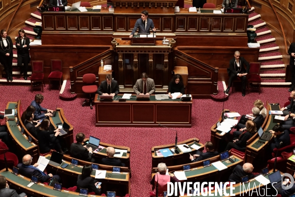 Une journee au senat