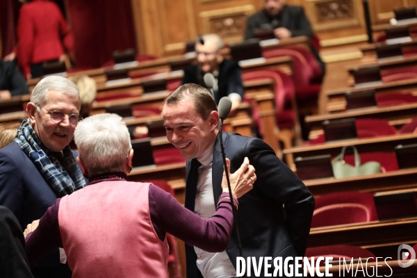 Une journee au senat