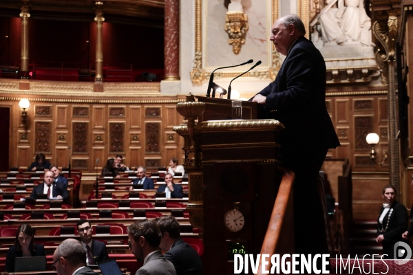 Une journee au senat