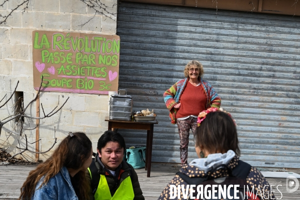 Manifestation intersyndicale contre la réforme des retraites. Avignon, le mardi 7 mars 2023