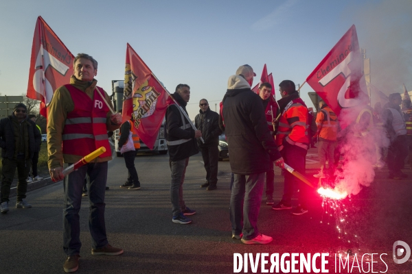 Manifestation contre la reforme des retraites a Perpignan le 07 Mars 2023