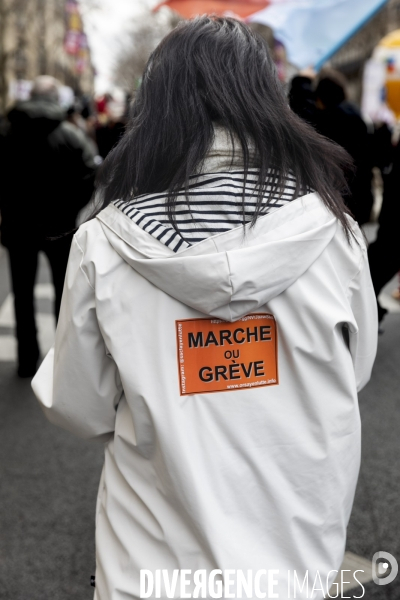 Manifestation contre la réforme des retraites