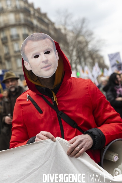 Manifestation contre la réforme des retraites