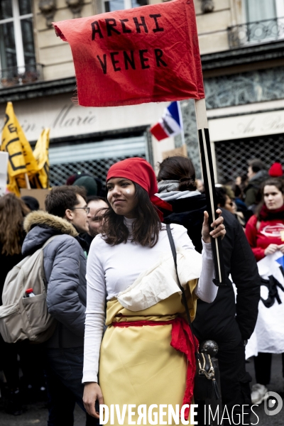 Manifestation contre la réforme des retraites