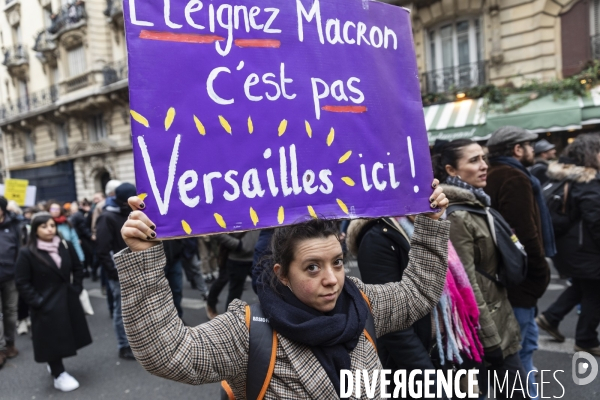 Manifestation contre la réforme des retraites