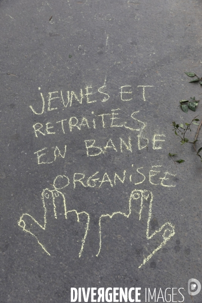 Manifestation contre la réforme des retraites