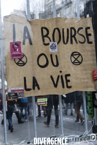 Manifestation contre la réforme des retraites