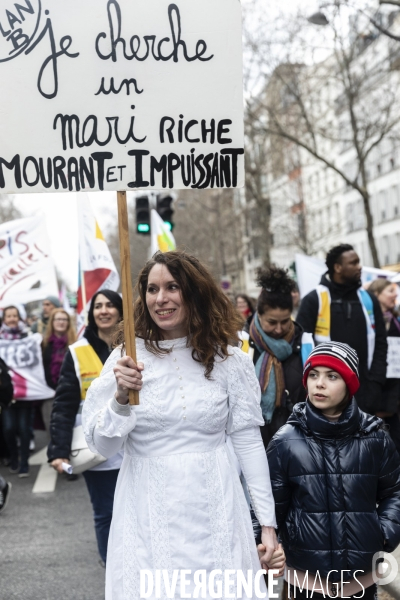 Manifestation contre la réforme des retraites