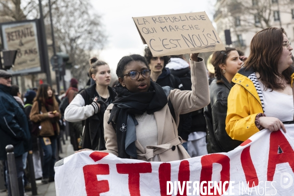Manifestation contre la réforme des retraites