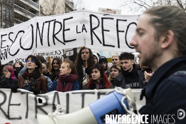 Manifestation contre la réforme des retraites